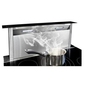 900mm Rear Riser Downdraft, Glass DD-900RR-G