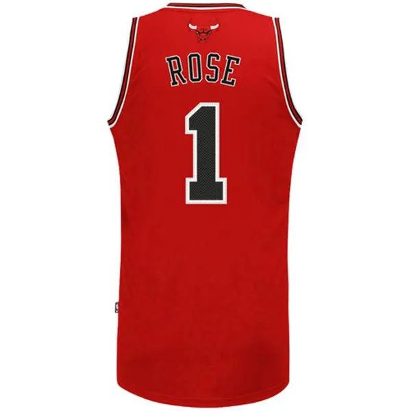 Adidas NBA Jersey BULLS ROSE #1 Red