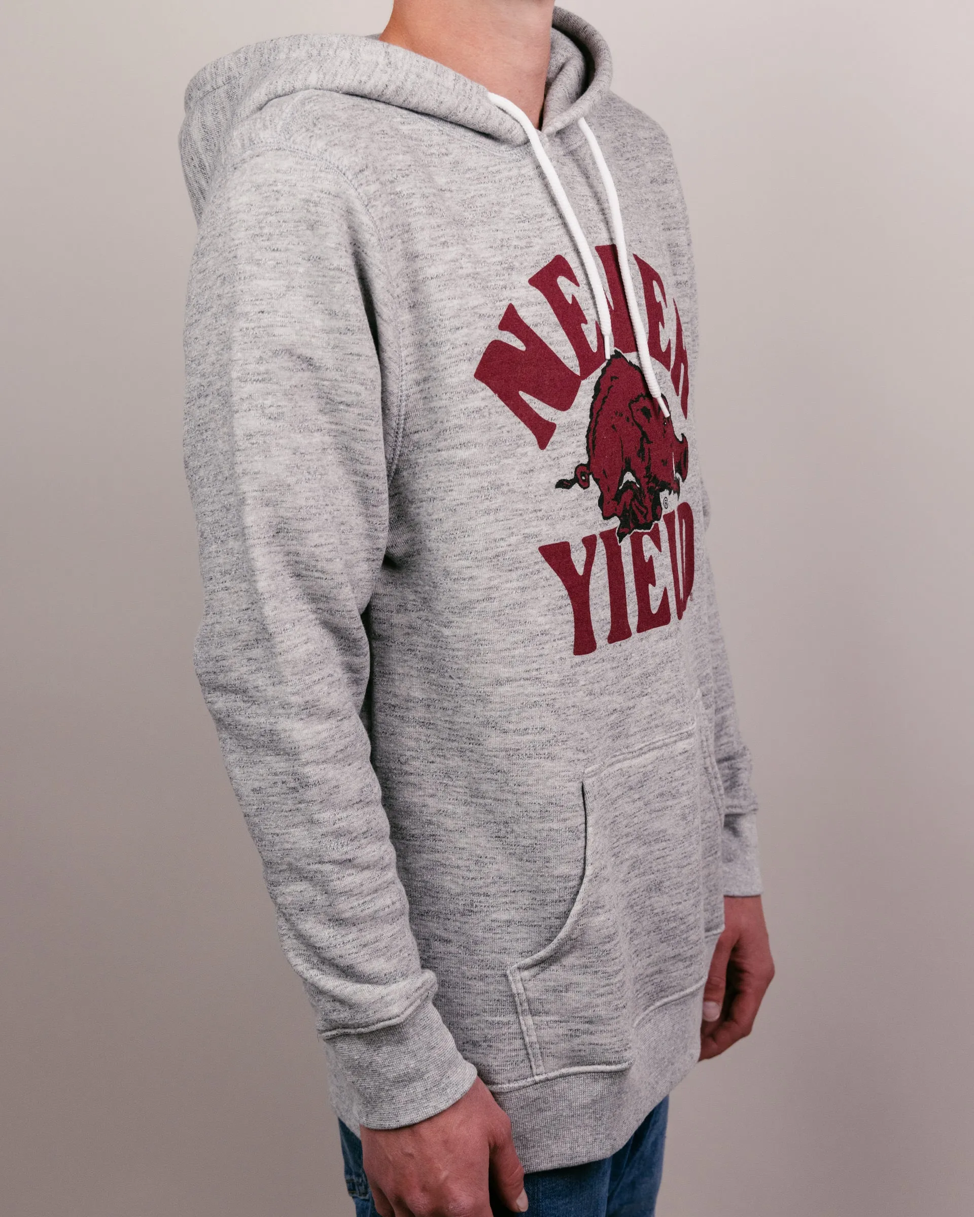 Arkansas Mantra Athletic Grey Hoodie