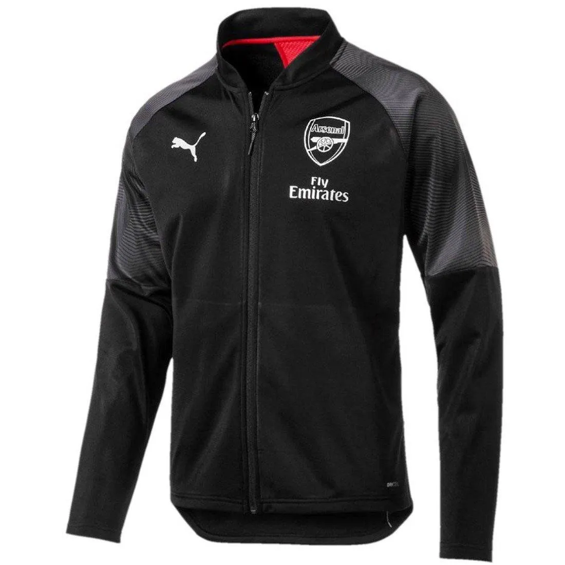 Arsenal soccer Pro black presentation tracksuit 2019 - Puma