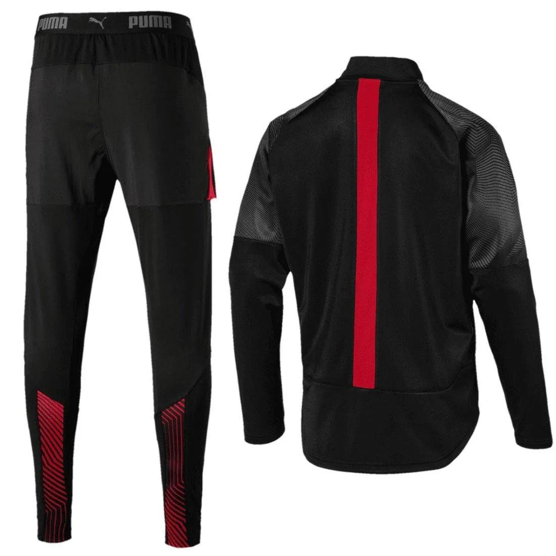 Arsenal soccer Pro black presentation tracksuit 2019 - Puma