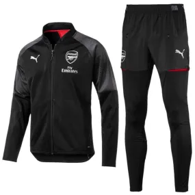 Arsenal soccer Pro black presentation tracksuit 2019 - Puma