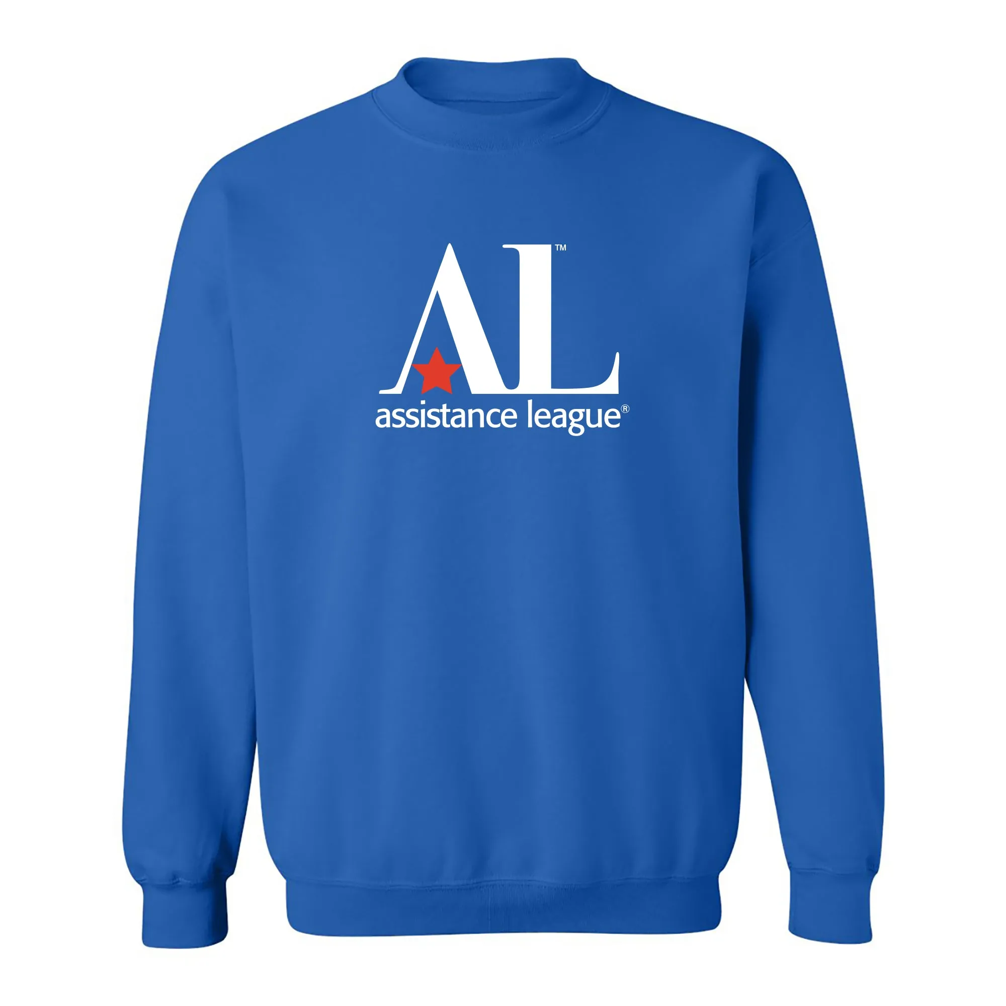 Assistance League Logo Crewneck Sweatshirt - Royal