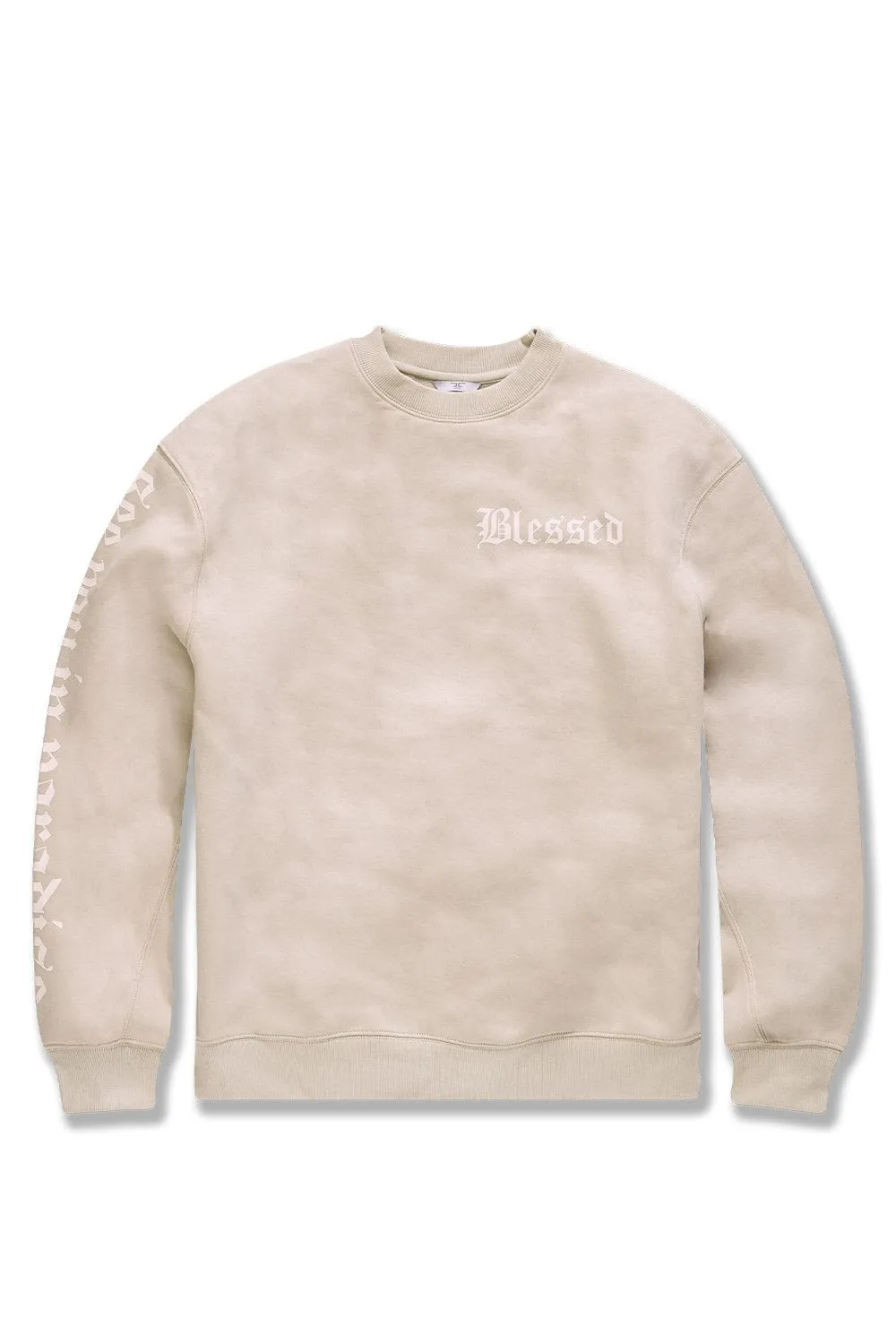 Blessed Crewneck Sweatshirt (Khaki)