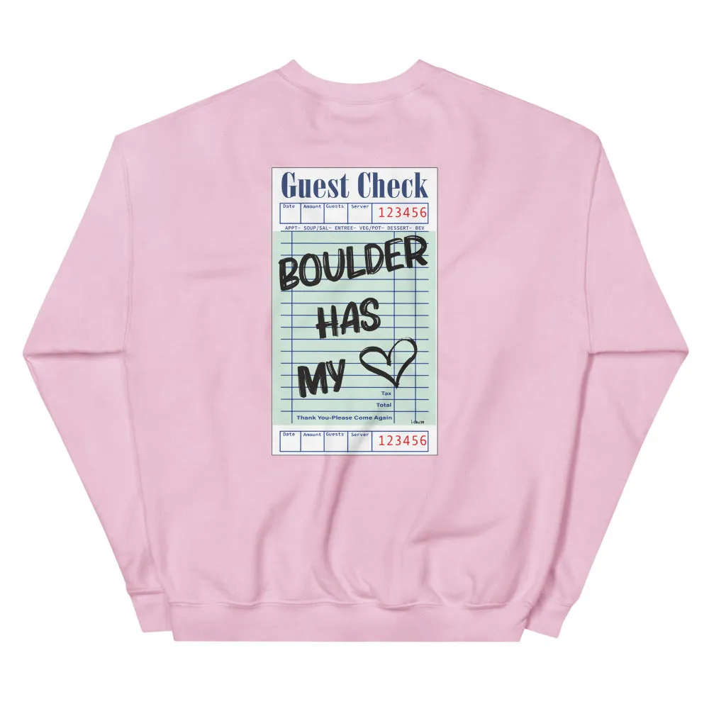 Boulder Guest Check Sweatshirt