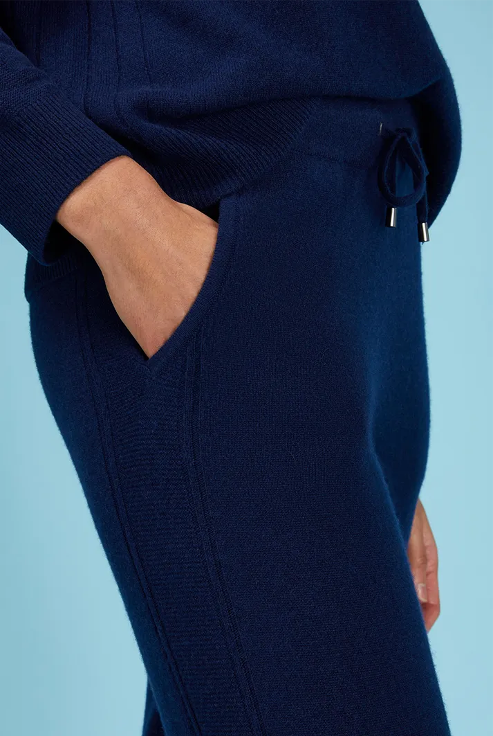 Cashmere Joggers | Navy