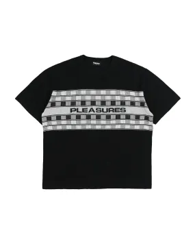 Check Knit Shirt – Black