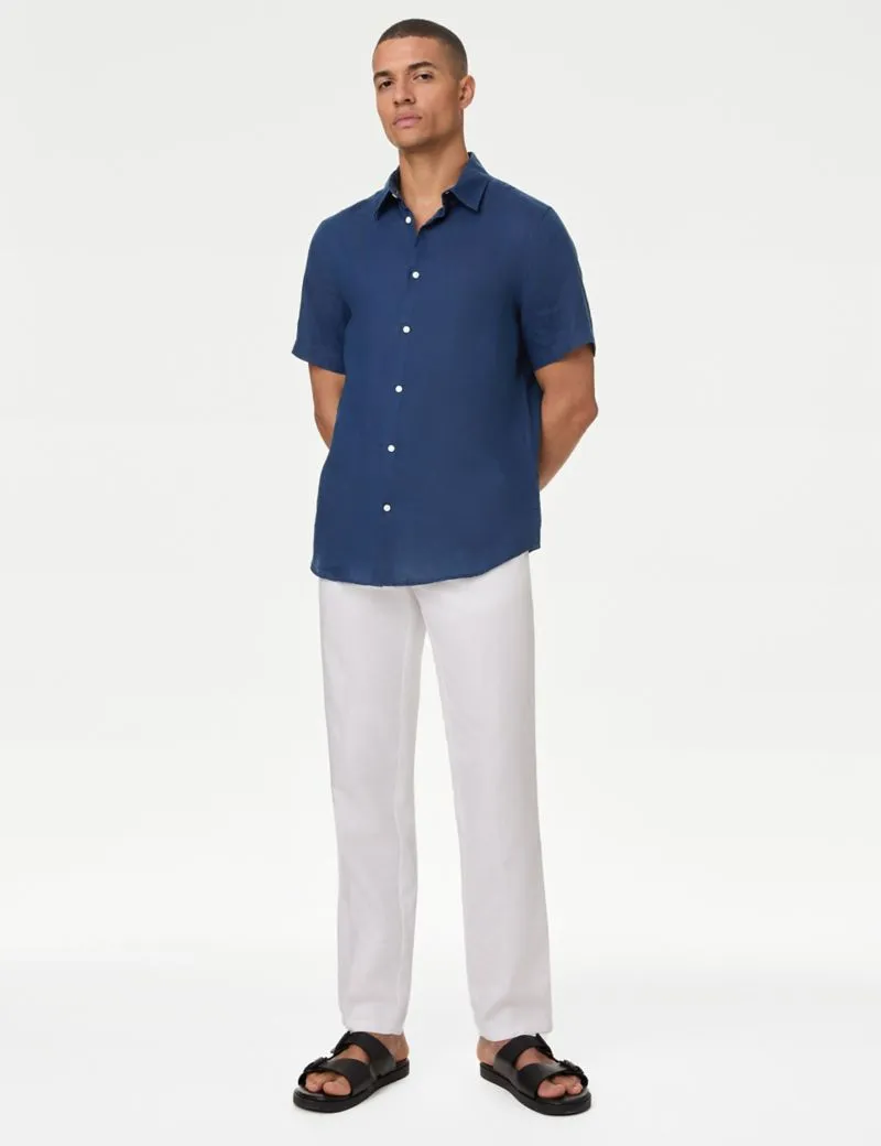 Easy Iron Pure Linen Shirt