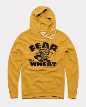 Fear the Wheat Shockers Gold Hoodie