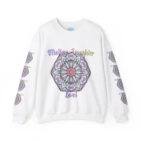 Handmade Mother-Daughter Mandala Sweatshirt