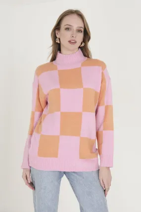 Jersey - Knitwear | Pink/Orange | BZZ015