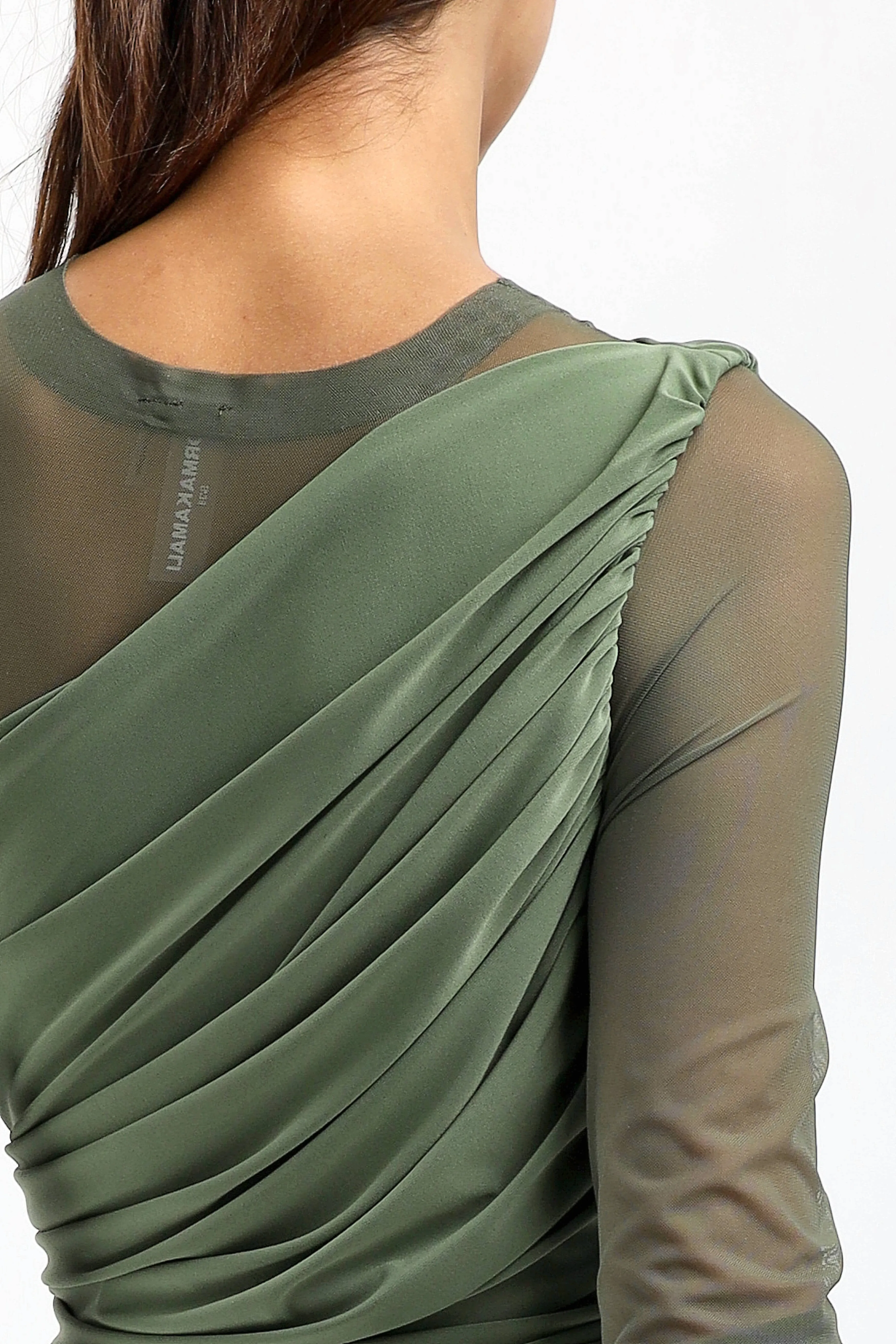 Kleid Diana Long Sleeve in Celadon