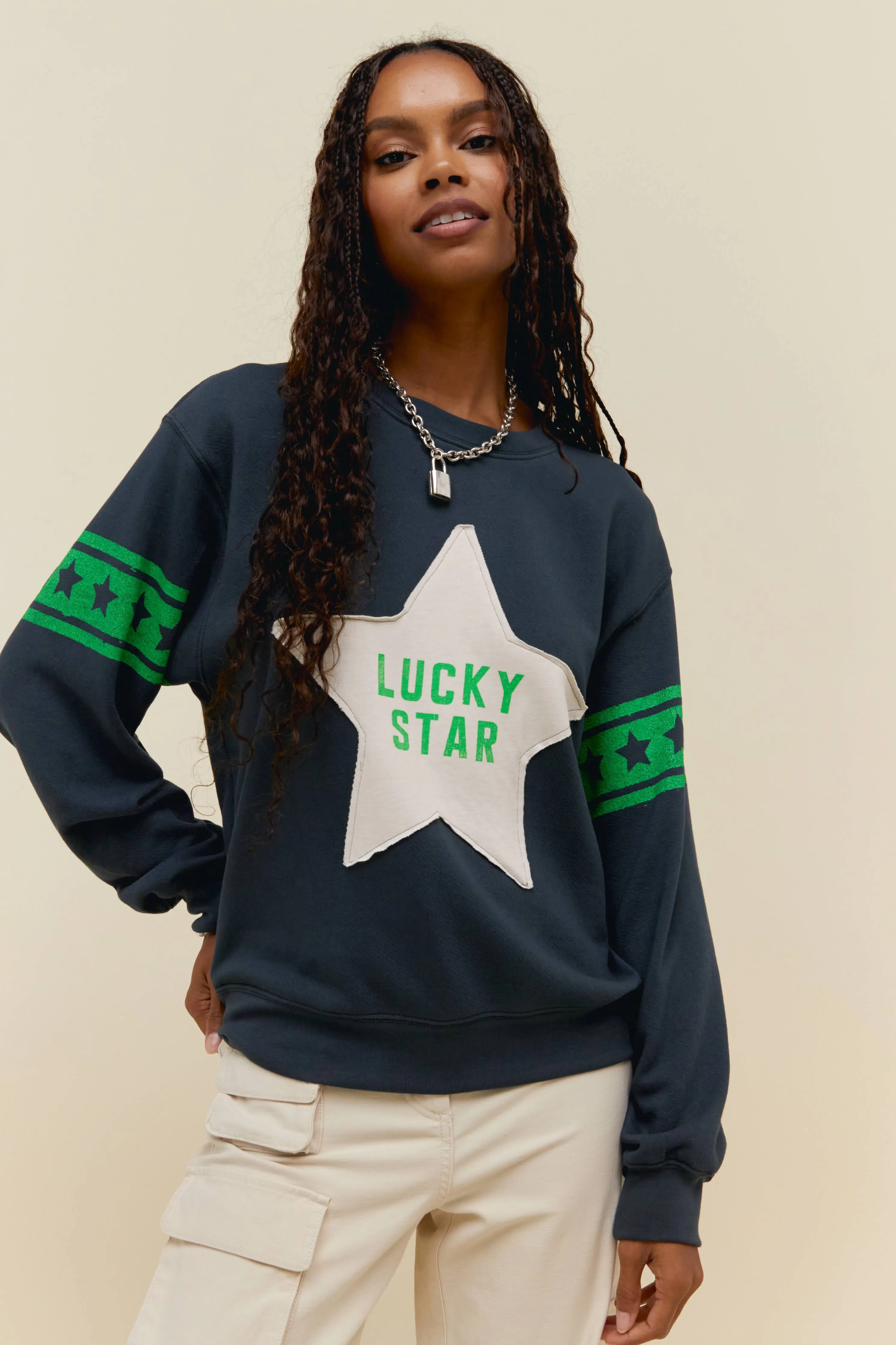 Lucky Star Crew Sweatshirt