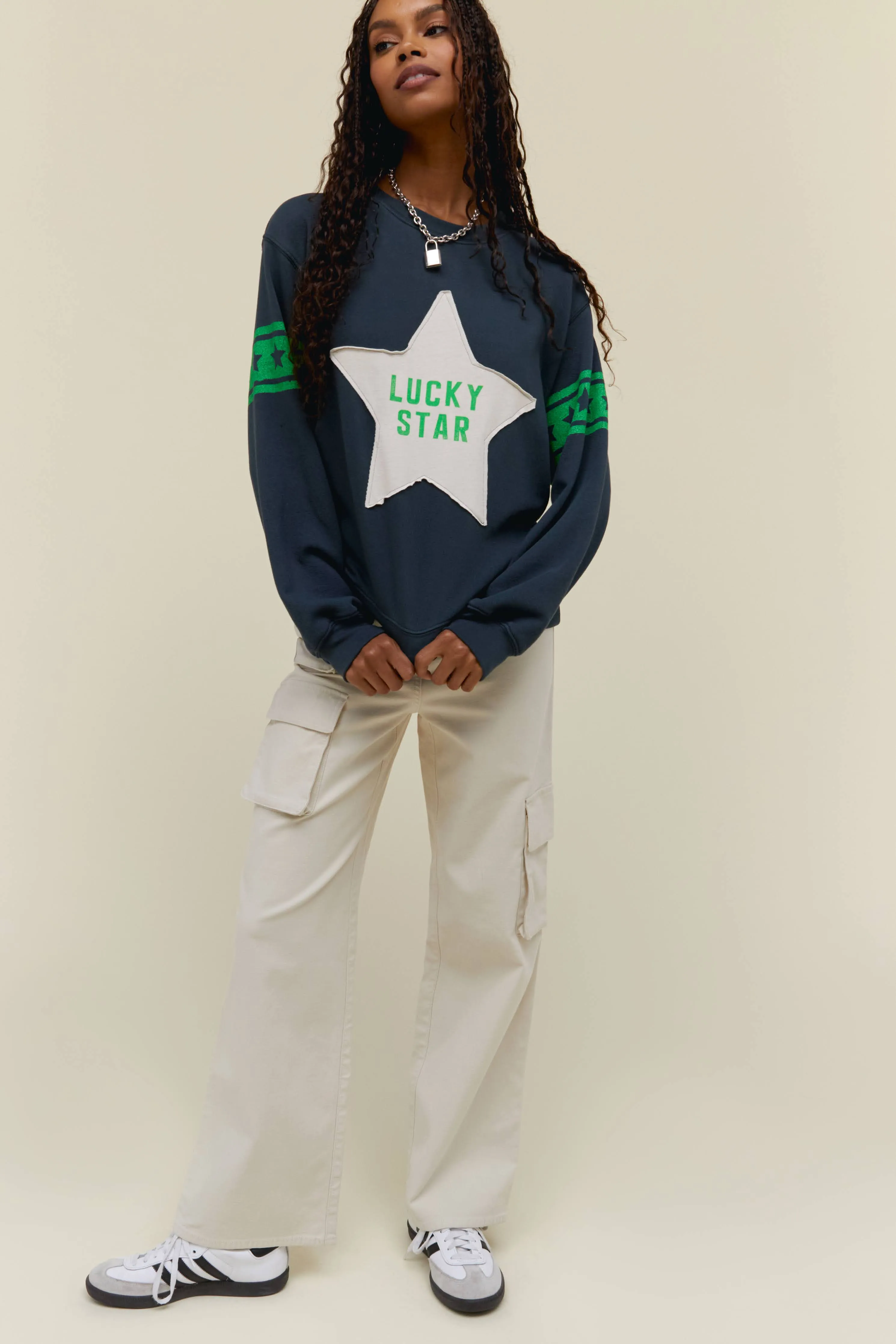 Lucky Star Crew Sweatshirt