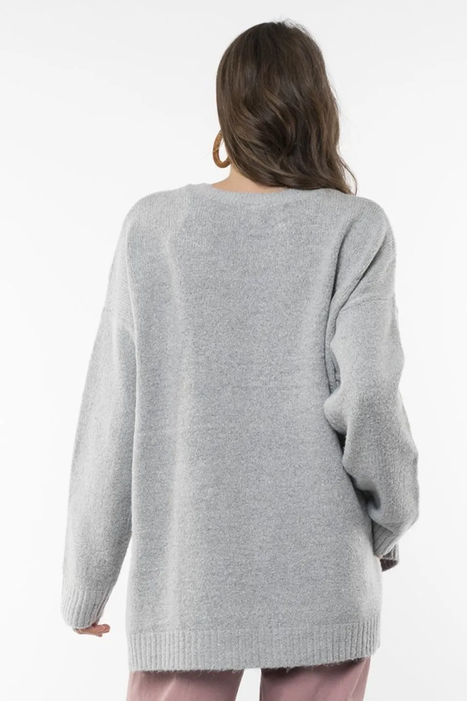 Morning Mist Grey Marle Knit