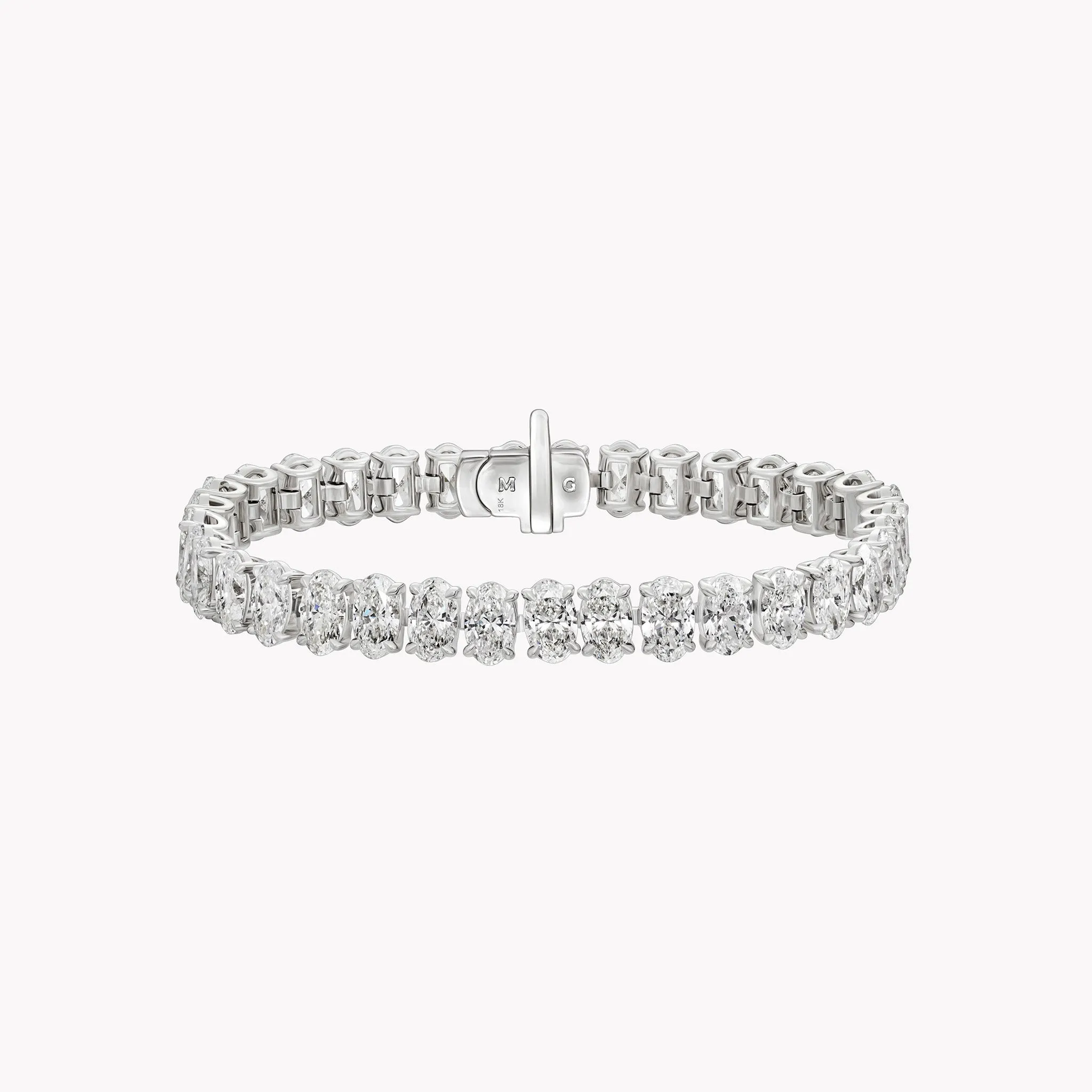 Oval Cut Tennis Bracelet