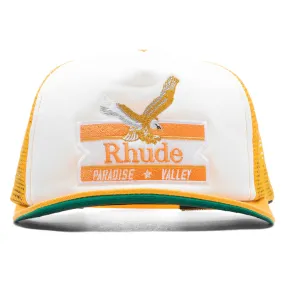 Paradise Valley Twill Trucker Hat - Mustard