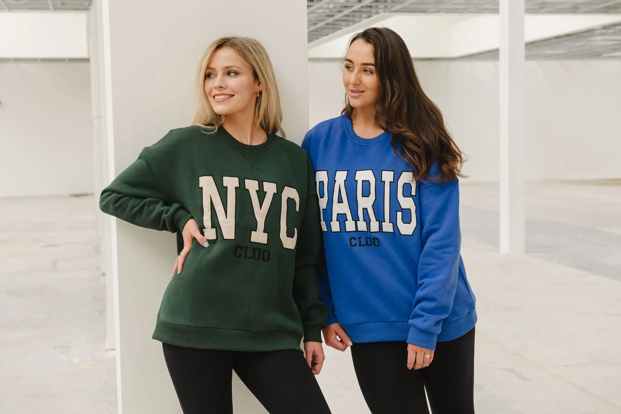 PARIS City Sweatshirt - Blue