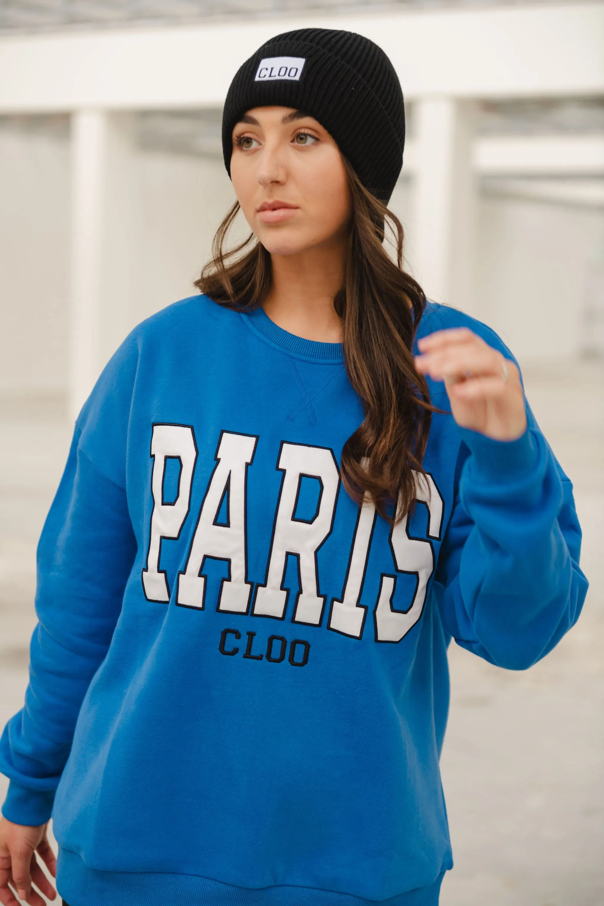 PARIS City Sweatshirt - Blue