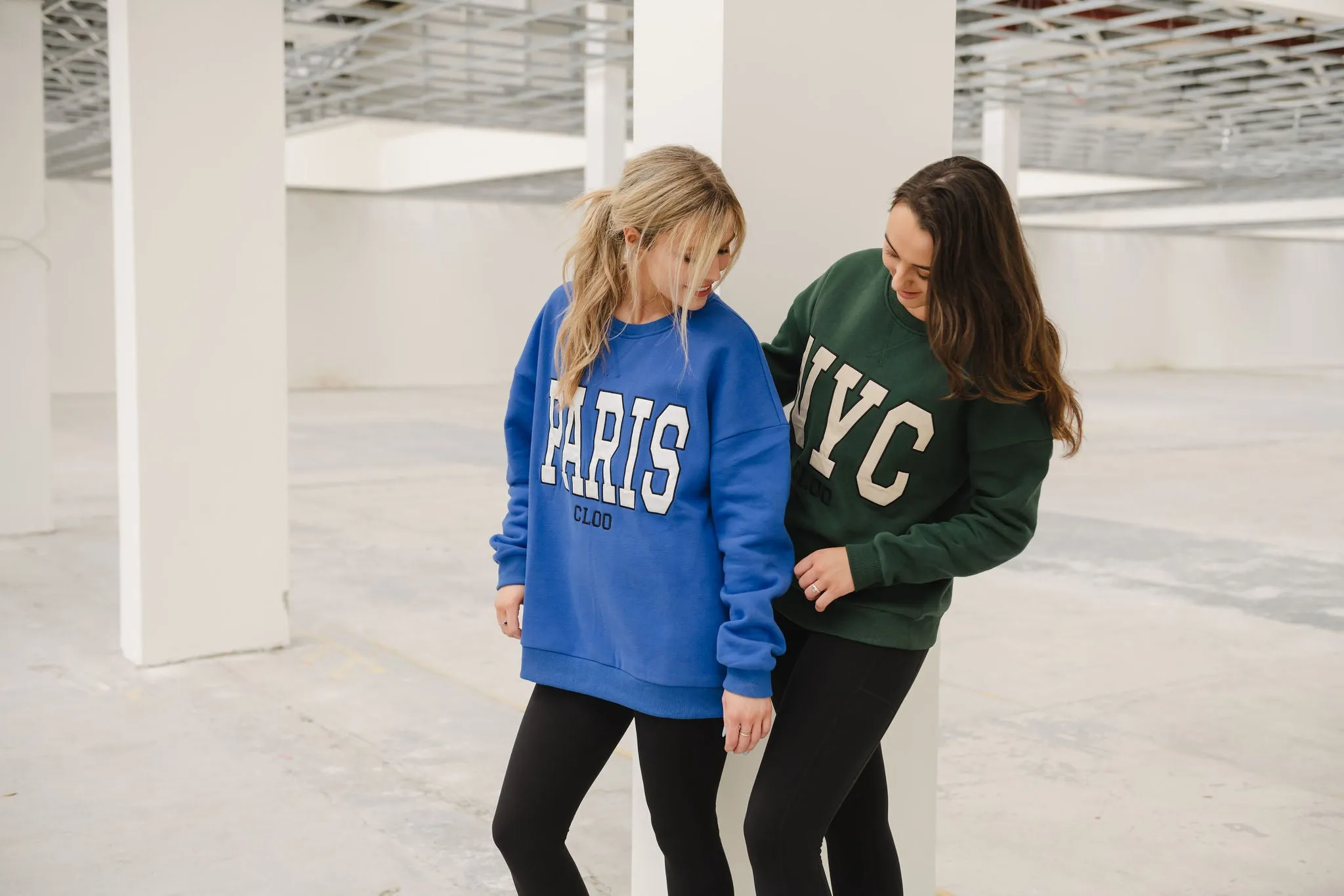 PARIS City Sweatshirt - Blue