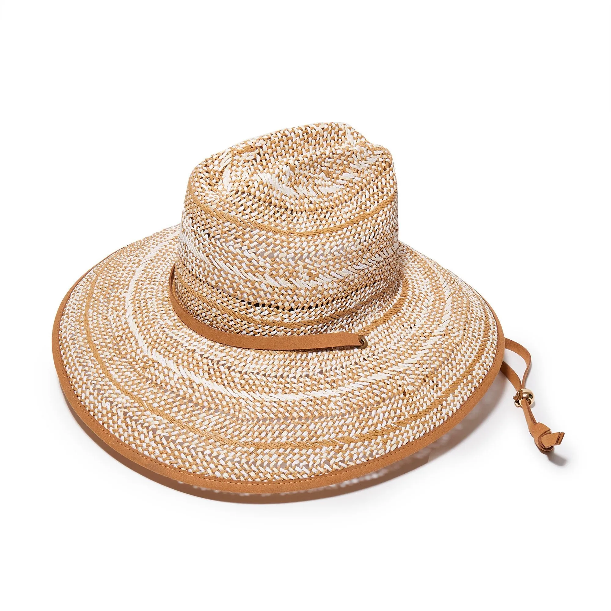 PECAN STRAW WOVEN HAT