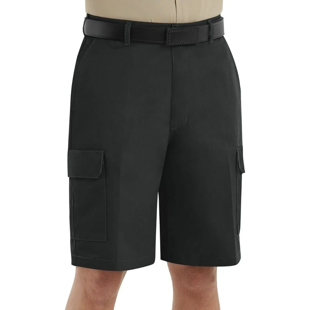 Red Kap Men's Cargo Work Shorts PT66BK - Black