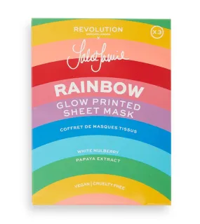 Revolution Skincare - Pack de mascarillas faciales Jake-Jamie Rainbow