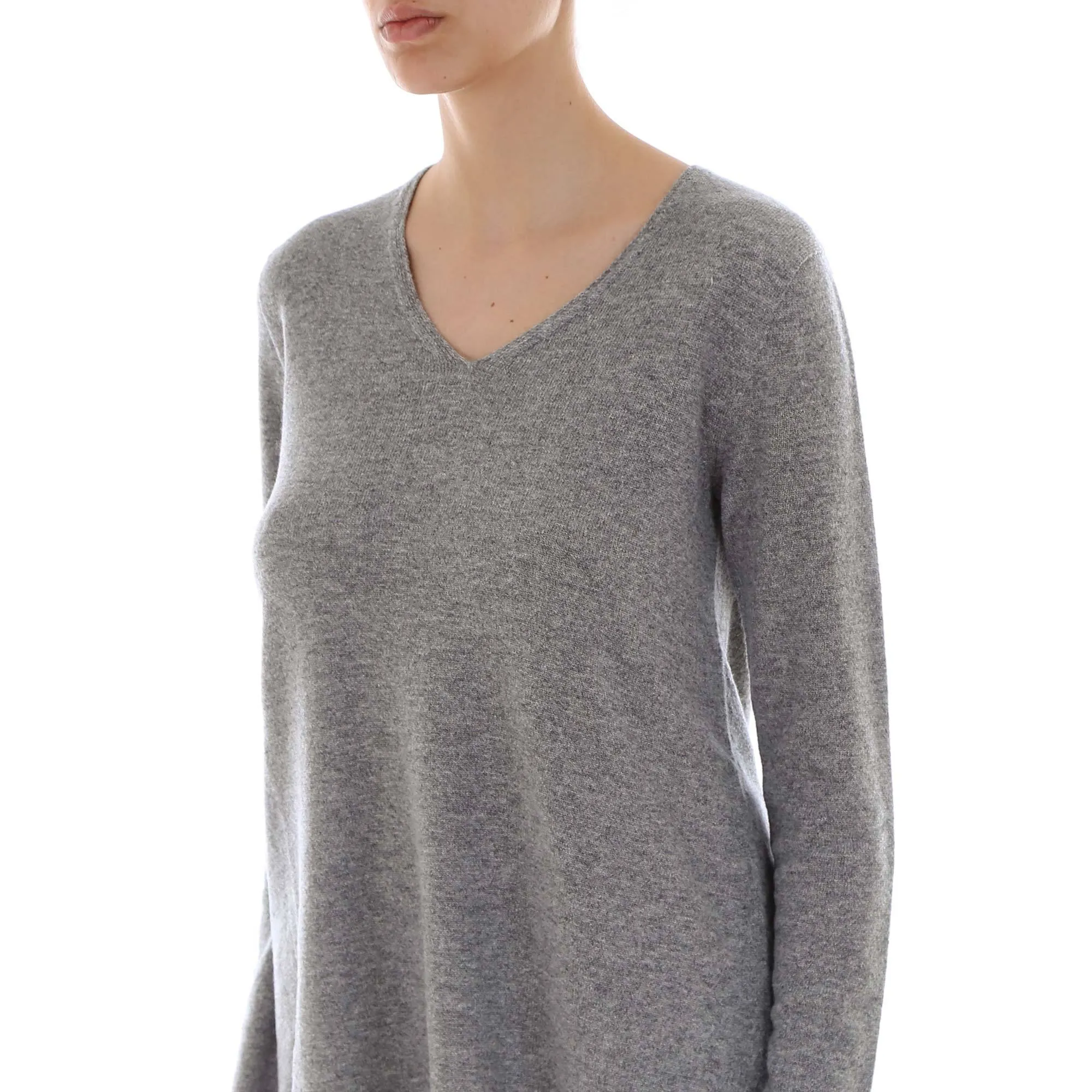 'S Max Mara Asymmetric V-Neck Pullover