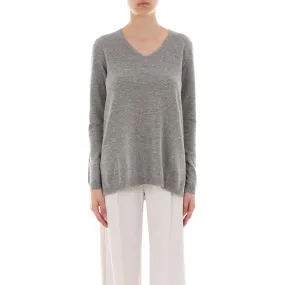 'S Max Mara Asymmetric V-Neck Pullover