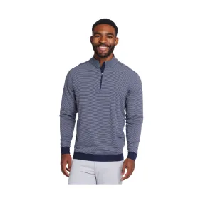 Tasc Men's Cloud French Terry Quarter Zip - Classic Navy/Alloy