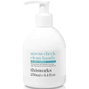 this works | Stress Check Clean Hands Gel 250ml