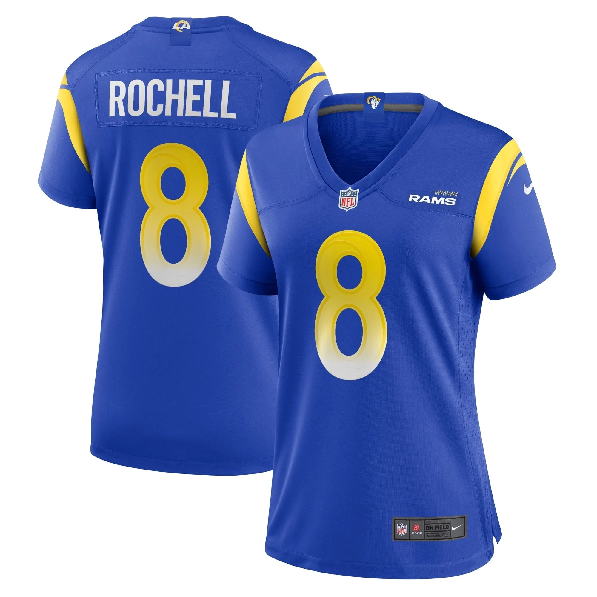 Women's Nike Robert Rochell Royal Los Angeles Rams Home Game Jersey