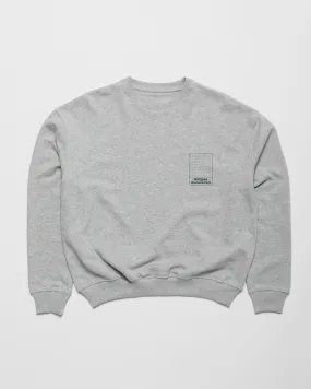 Worker's Sweatshirt - Grey Marl