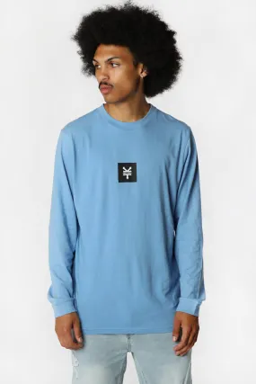 Zoo York Mens Square Logo Long Sleeve Top